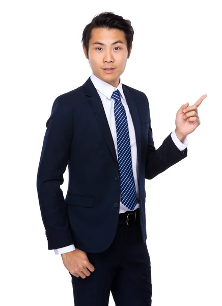 Asiatische schöne Geschäftsmann in Business-Anzug — Stockfoto