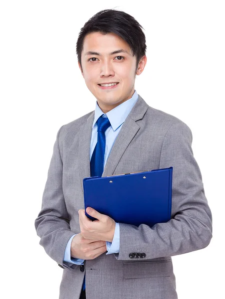 Asiatische schöne Geschäftsmann in Business-Anzug — Stockfoto