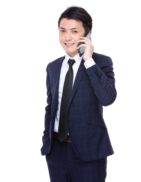 Asiatische schöne Geschäftsmann in Business-Anzug — Stockfoto