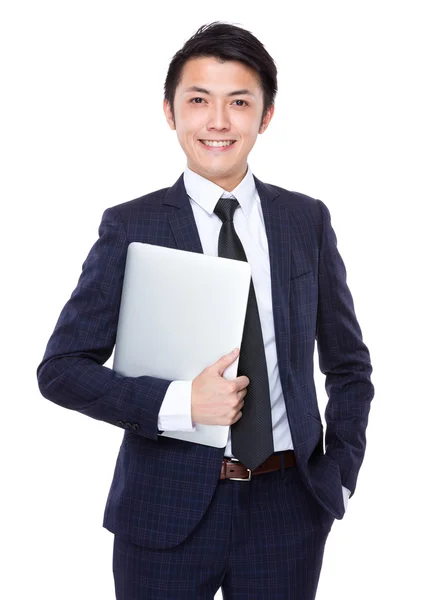 Asian handsome businessman in business suit — Stock Photo, Image