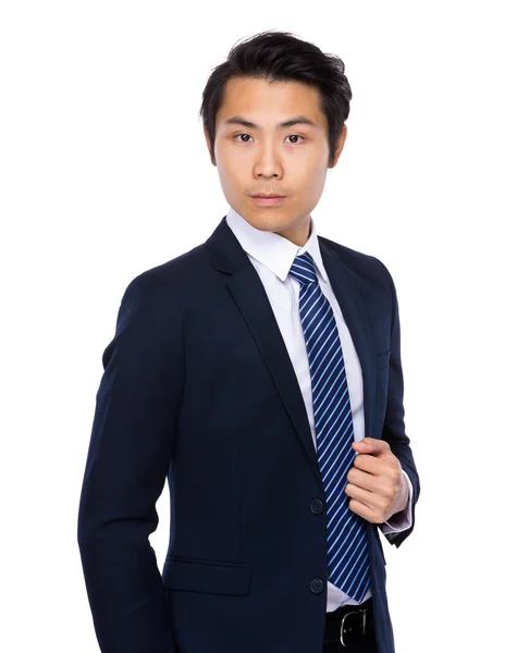 Asiatische schöne Geschäftsmann in Business-Anzug — Stockfoto