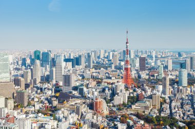 Tokyo güzel cityscape