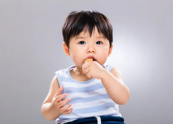 Asiatiska liten baby pojke — Stockfoto