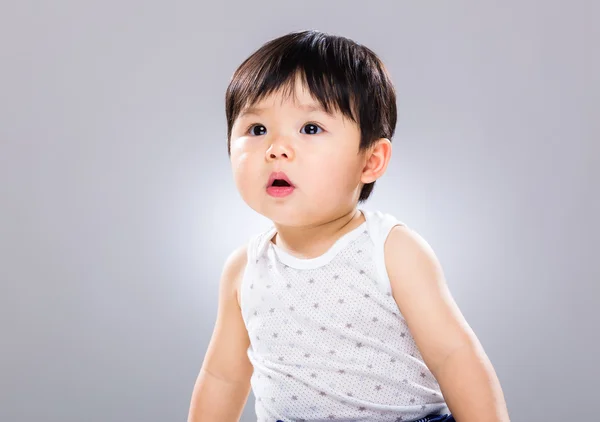 Asiatiska liten baby pojke — Stockfoto