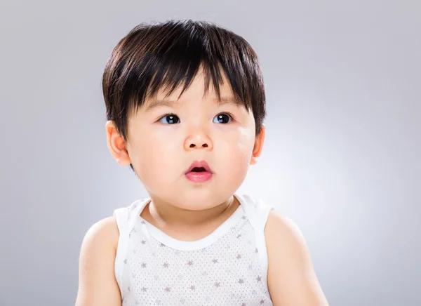 Asyalı küçük oğlu — Stok fotoğraf