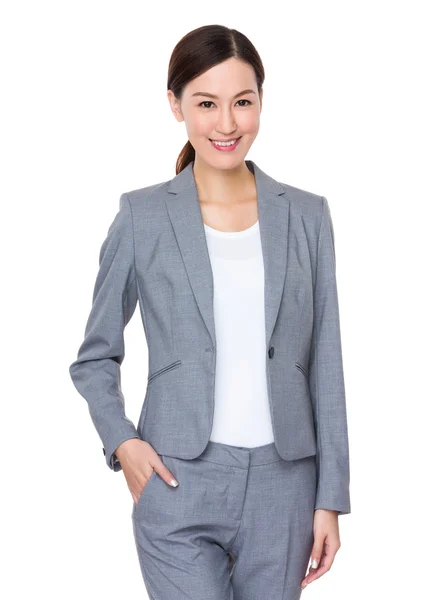 Asiatico businesswoman in business suit — Foto Stock