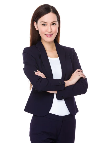 Asiatico businesswoman in business suit — Foto Stock