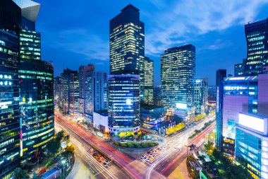Gangnam Seoul bölgesinde