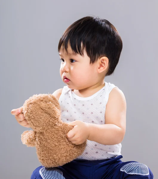 亚洲可爱的男婴 — 图库照片