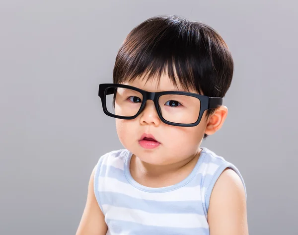 Asiático bonito pequeno bebê menino — Fotografia de Stock