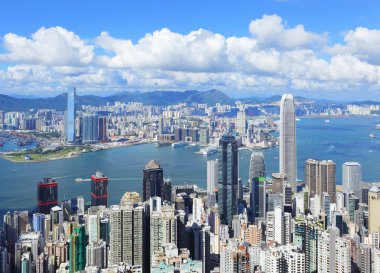 Hong kong manzarası