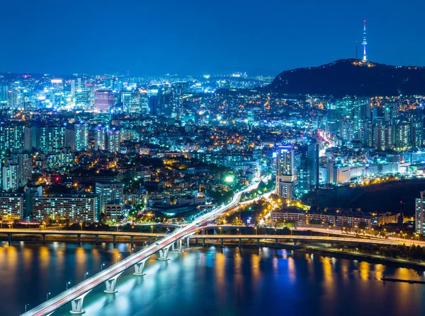 Seoul city, gece
