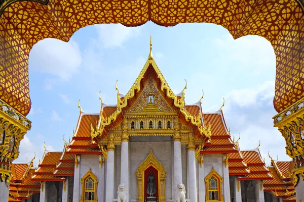 Marmortempel i bangkok — Stockfoto