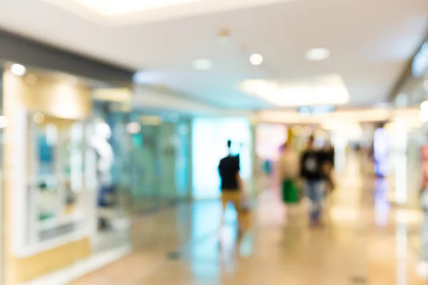 Blur background in shopping mall — Stock Photo, Image