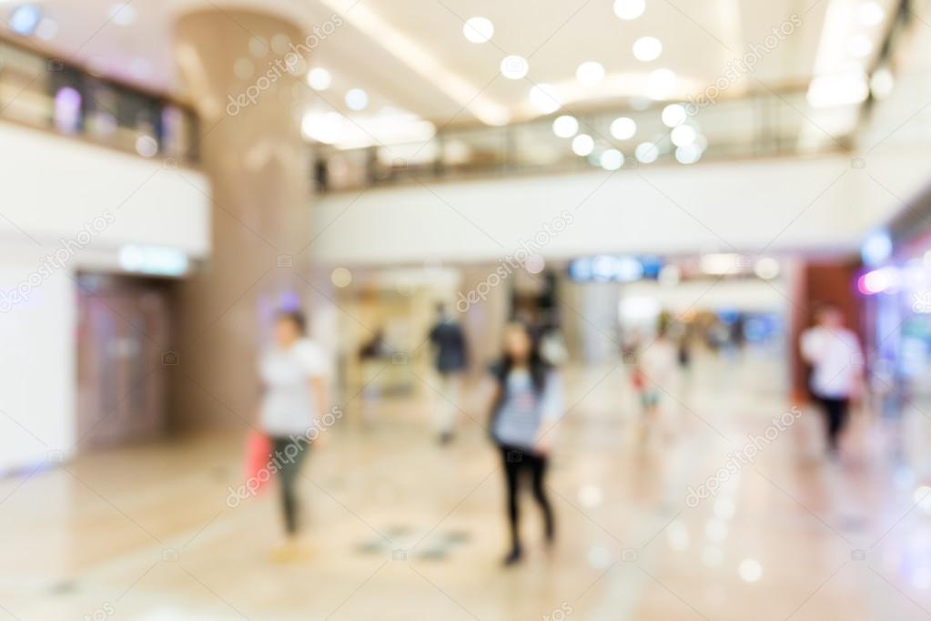 Blur background of Shopping mall