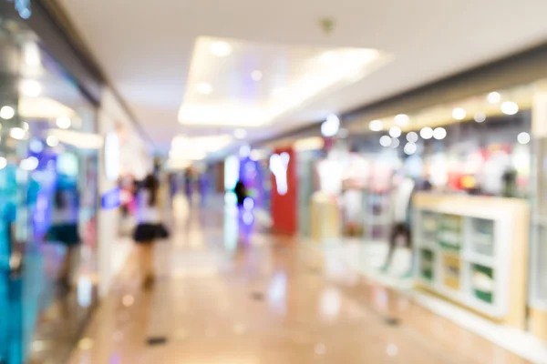 Fondo de desenfoque en el centro comercial — Foto de Stock