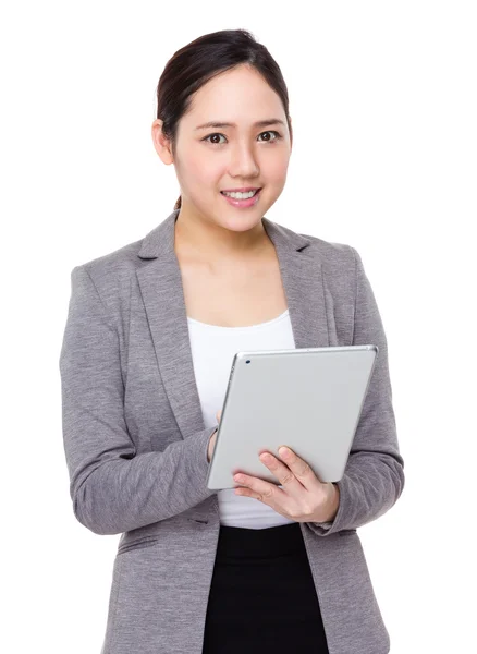 Asiatico businesswoman in business suit — Foto Stock