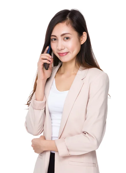 Asiatische junge Geschäftsfrau in Business-Anzug — Stockfoto