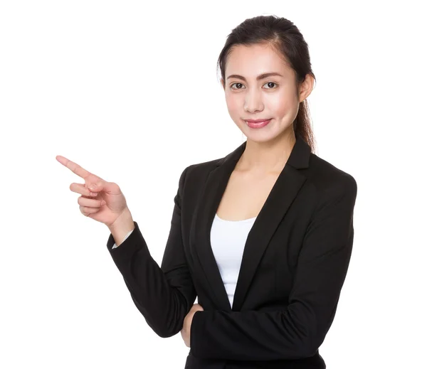 Young asian businesswoman in business suit — Stock Photo, Image