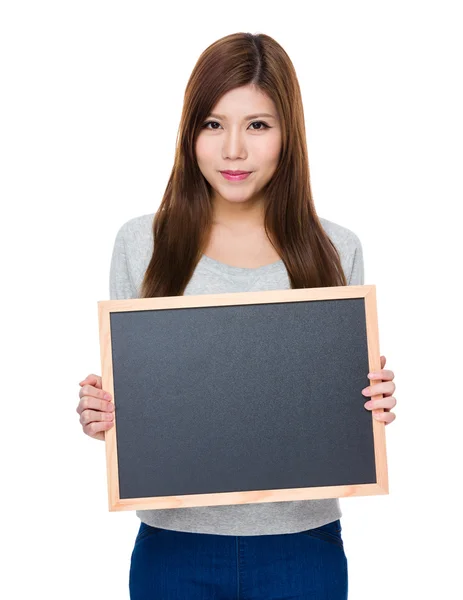 Asian young woman in grey sweater — Stock Photo, Image