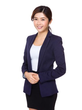 Asya emin iş kadını iş kıyafeti