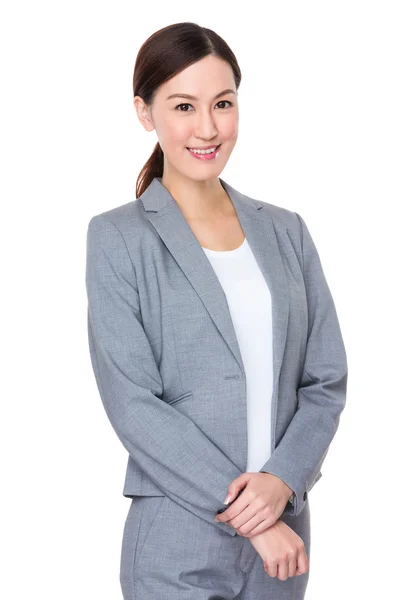 Young asian businesswoman in business suit — Stock Photo, Image