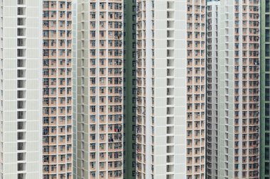 Apartman binasının dışı.