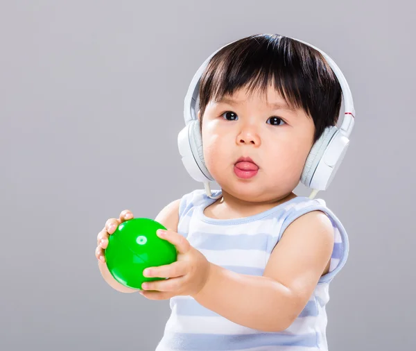 Cute Asian baby boy — Stock Photo, Image