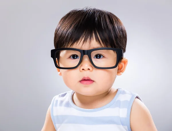 Lindo asiático bebé chico —  Fotos de Stock
