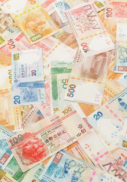 Different Hong Kong banknotes — Stock Photo, Image