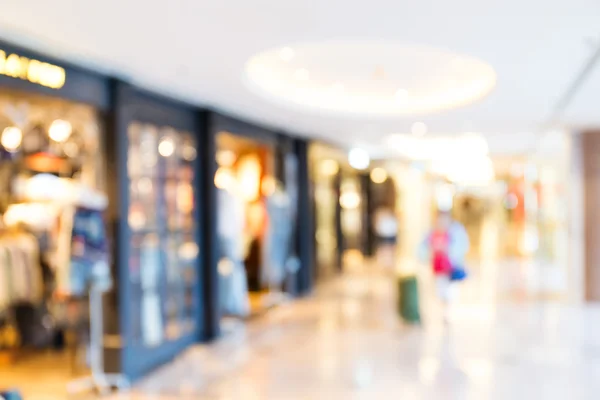 Blurred shopping center — Stock Photo, Image