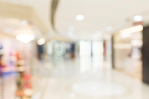 Blurred shopping center — Stock Photo, Image