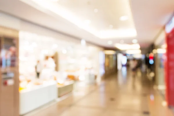 Centro comercial borrado — Fotografia de Stock