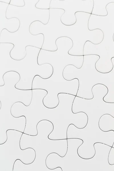 화이트 직소 퍼즐 패턴 — 스톡 사진
