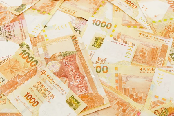 Thousand Hong Kong dollars — Stock Photo, Image