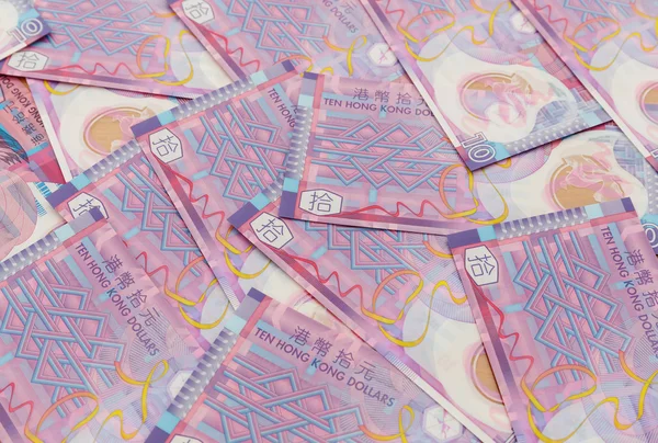 Dieci dollari di Hong Kong — Foto Stock