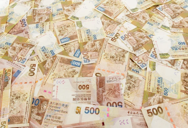 Five Hundred Hong Kong dollars — Stock Photo, Image