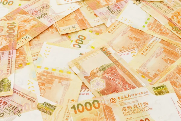 Tusen Hong Kong dollar — Stockfoto