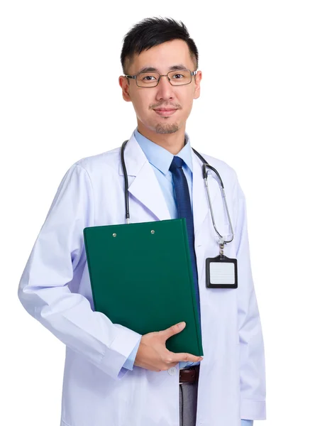 Asiático joven guapo médico — Foto de Stock