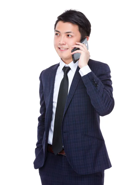 Asian handsome businessman in business suit — Stock Photo, Image