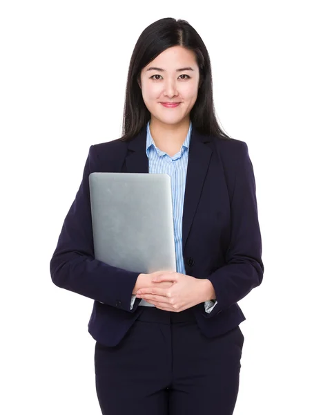 Young asian businesswoman in business suit — Stock Photo, Image