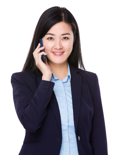 Young asian businesswoman in business suit — Stock Photo, Image