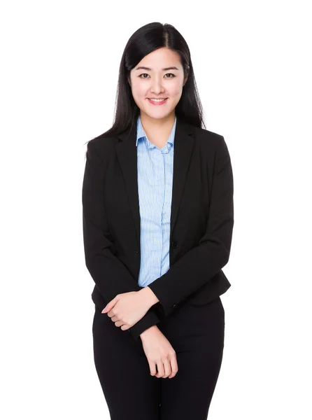 Junge asiatische Geschäftsfrau in Business-Anzug — Stockfoto