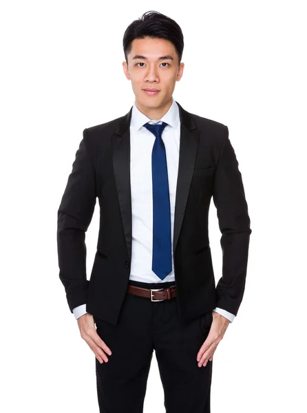 Asiatische schöne Geschäftsmann in Business-Anzug — Stockfoto