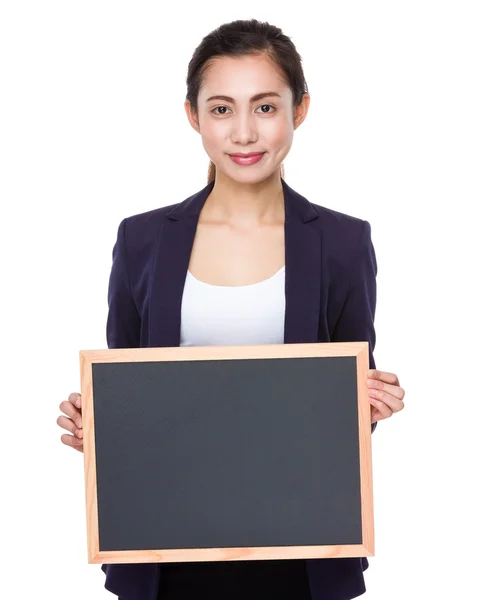 Asian young businesswoman in business suit — Stock Photo, Image