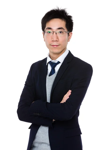 Asian young handsome businessman — Stock Photo, Image