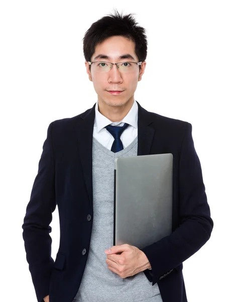 Asiatische junge Geschäftsmann in Business-Anzug — Stockfoto