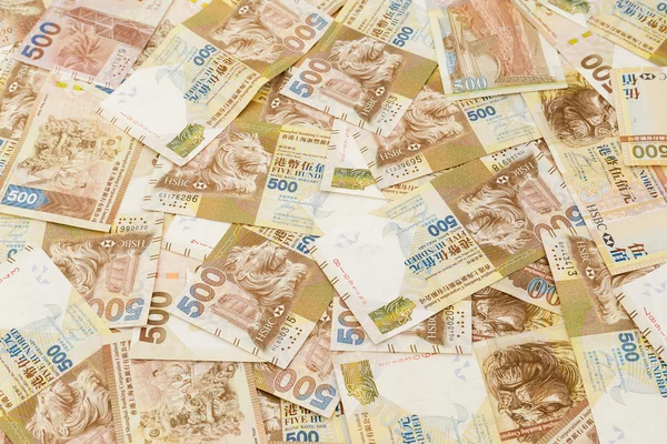 Five hundred Hong Kong dollars — Stock Photo, Image