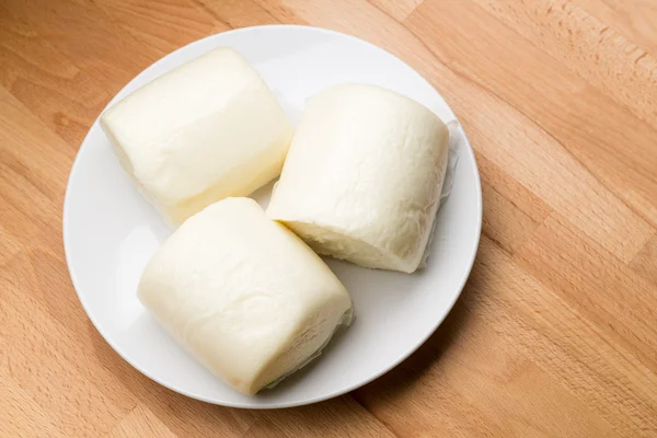 Mantou chinês cozido no vapor pães — Fotografia de Stock