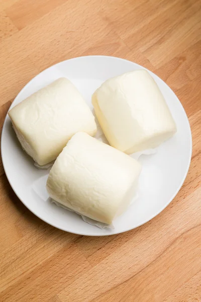 Mantou chinesische gedämpfte Brötchen — Stockfoto